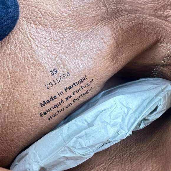 We The Free People Reya Women's Black Leather Harness Ankle Boots Sz 9-9.5 - Picture 4 of 16